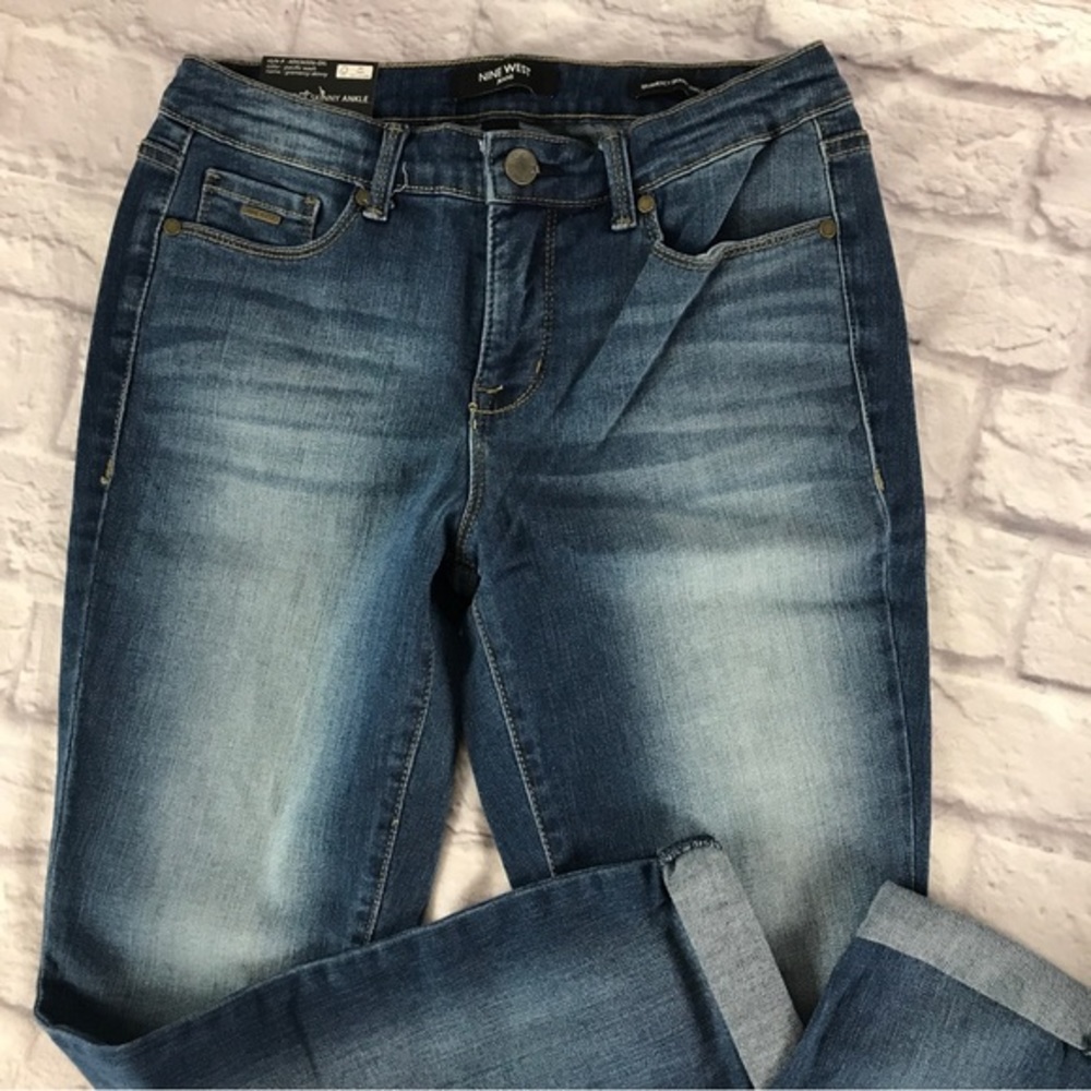 NWT Nine West Gramercy Skinny‎ Ankle Jeans - One Left
